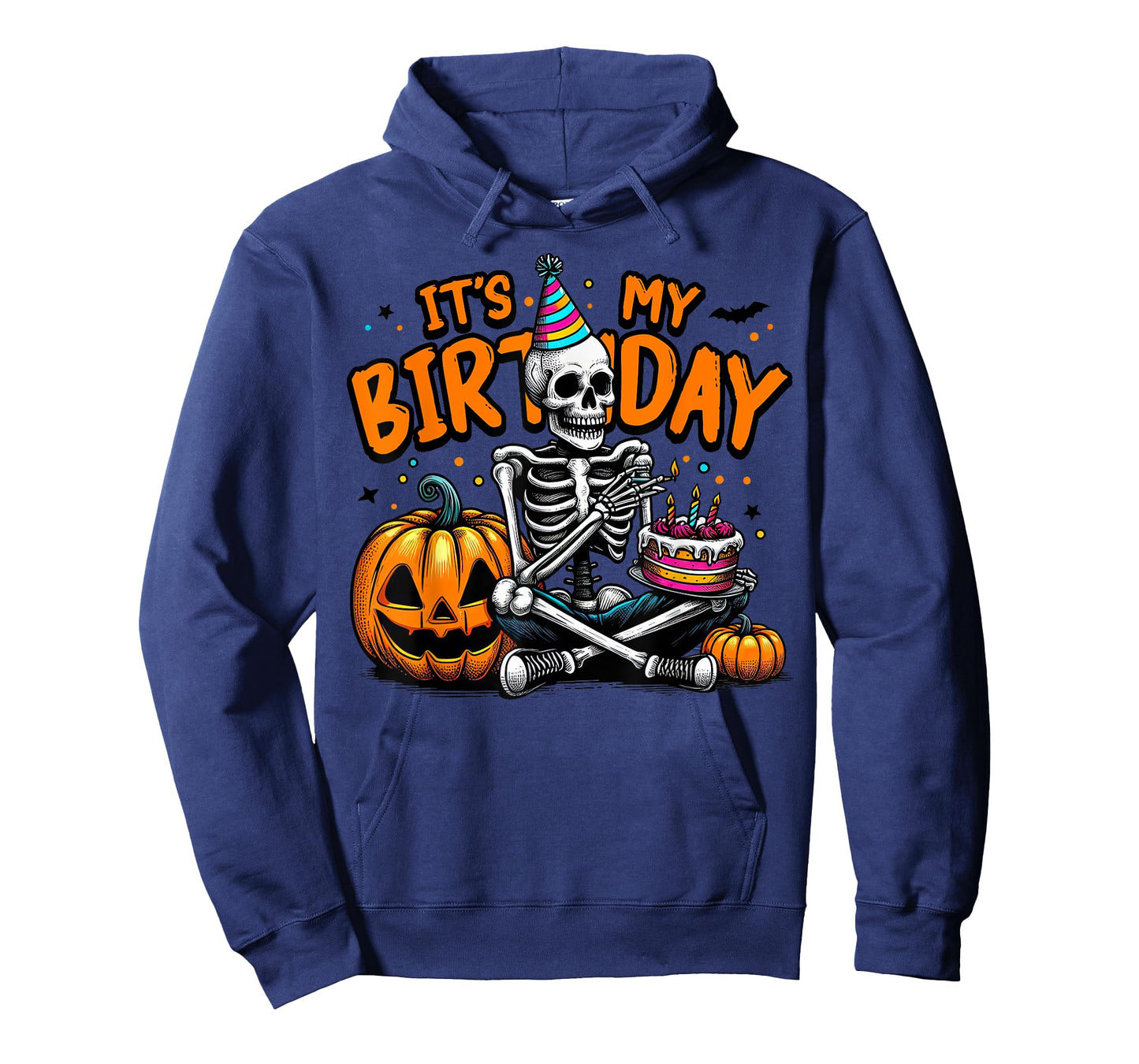 It's My Birthday Skeleton Happy Halloween Birthday Party T-Shirt