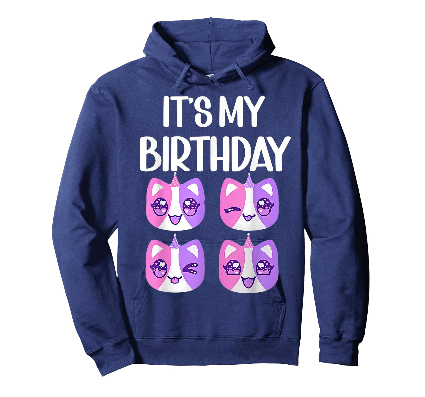 It's My Birthday Meemeow Cats Plush Shirt Squishy Pink T-Shirt