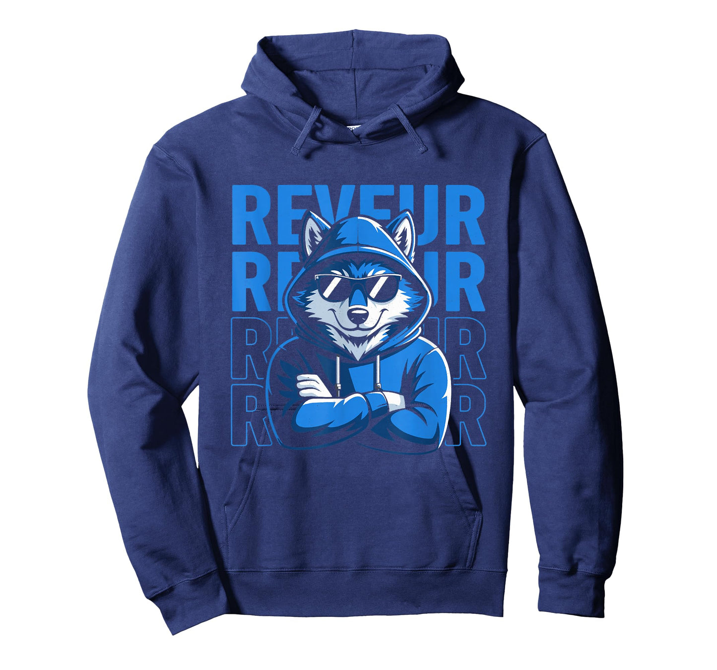 Reveur Dreamer Inspirational Motivational Wolf T-Shirt