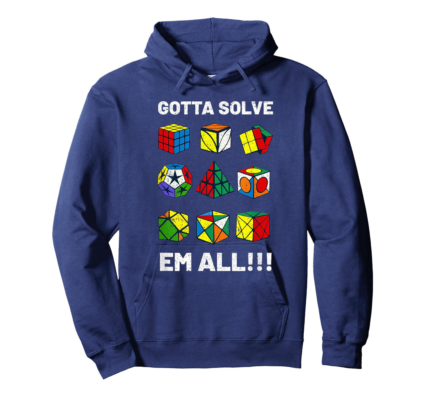 Competitive Puzzle Cube Gotta Solve Em All Speed Cubing T-Shirt