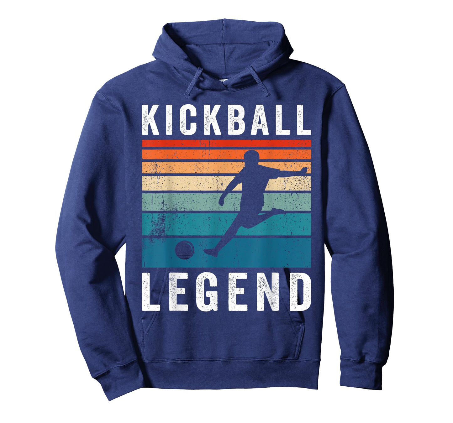 Kickball Legend Funny Kickball Player Retro Kickball T-Shirt