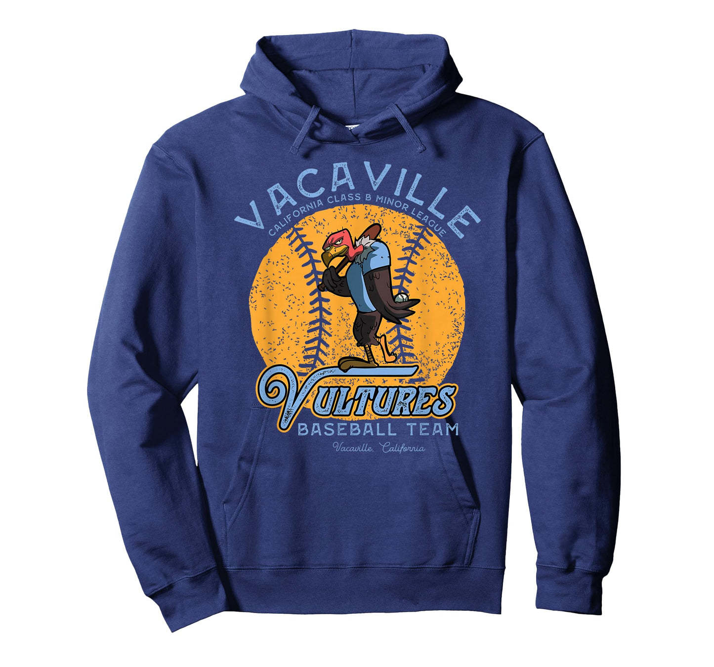 Vintage Vacaville Vultures Retro Minor League Baseball Team T-Shirt