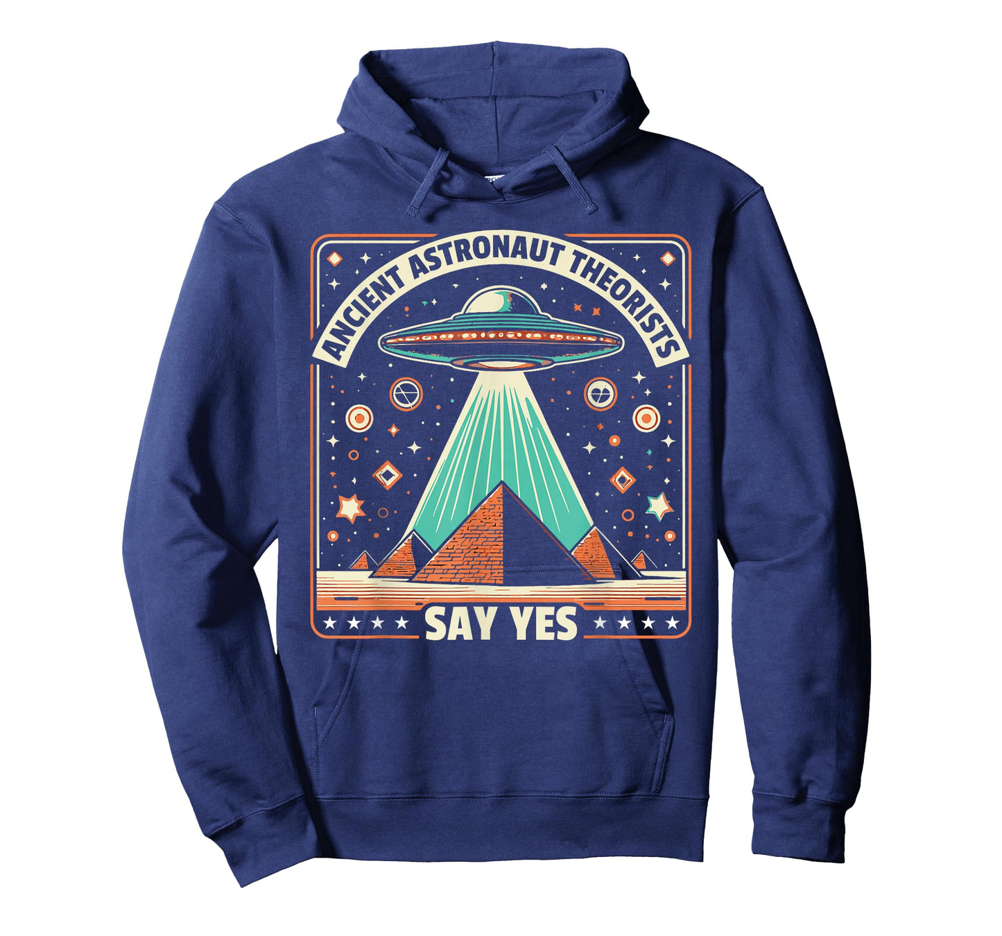 Ancient Astronaut Theorists Say Yes Alien UFO Theory T-Shirt