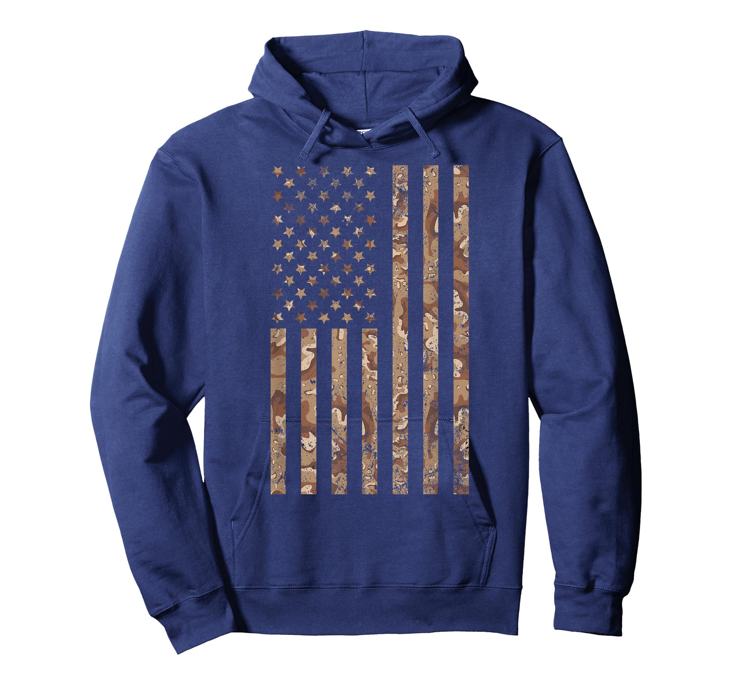 Desert Camo American Flag Military, Tactical Camouflage USA T-Shirt for Women Kids Men