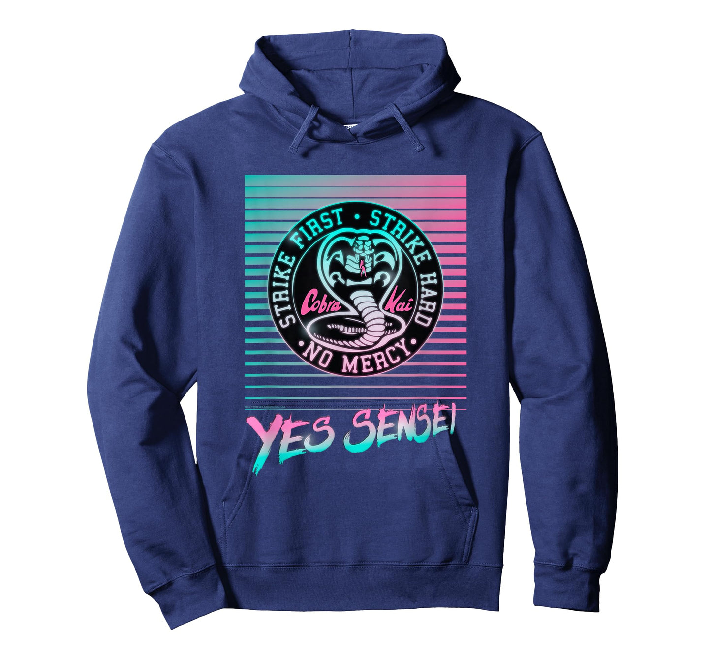 Cobra Kai Yes Sensei Retro Neon T-Shirt