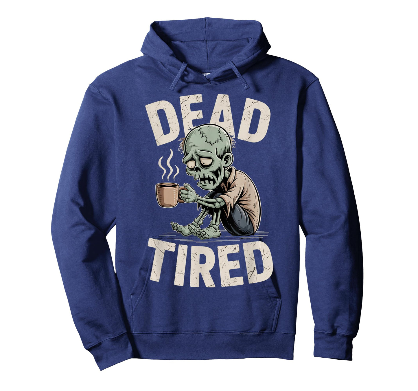 Dead Tired Zombie Coffee Addict Morning Mood T-Shirt