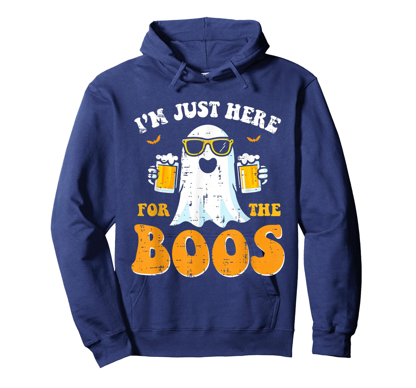Just Here for The Boos Funny Halloween Men Women Ghost T-Shirt