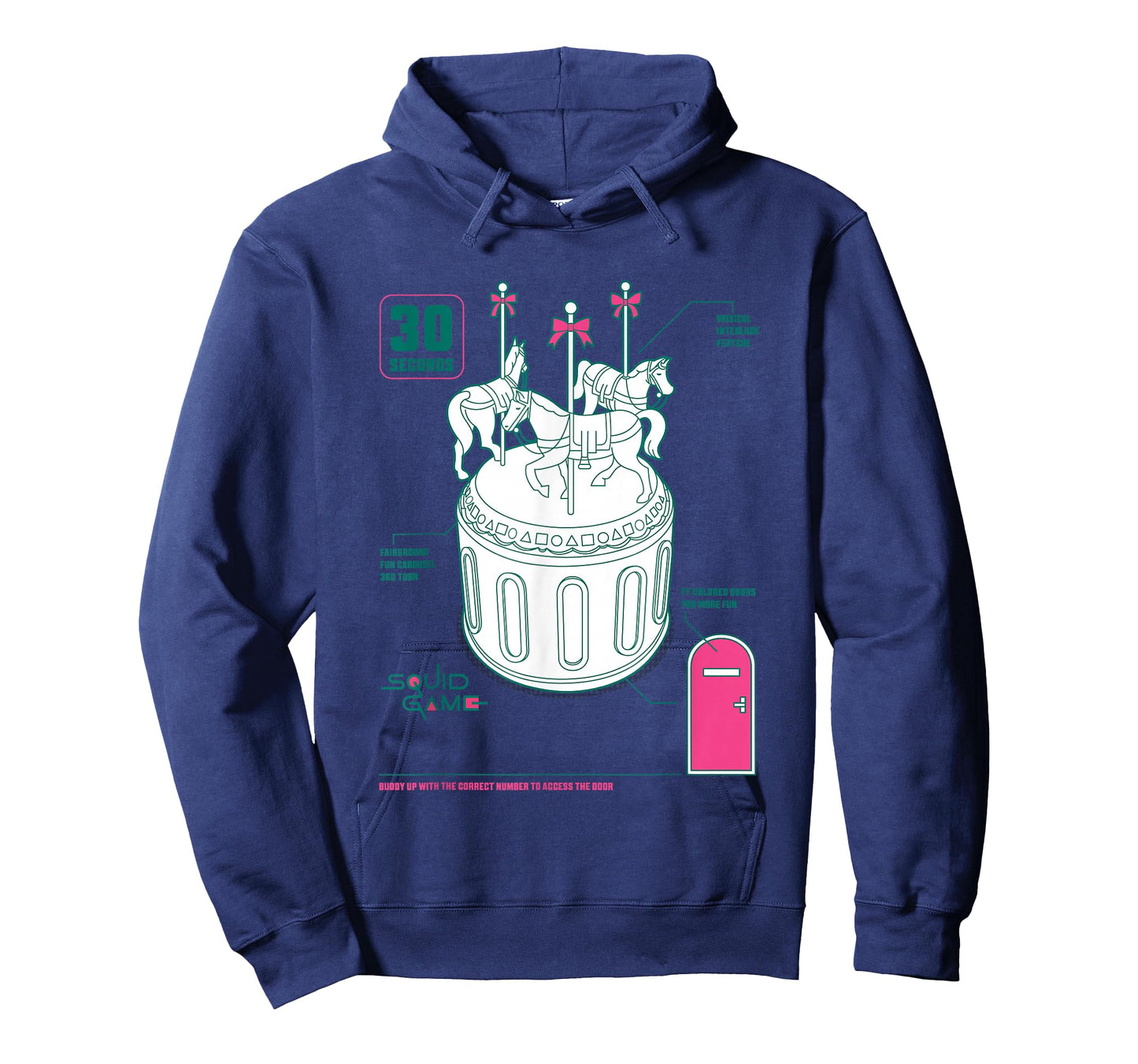 Squid Game 2 Carousel Instructions T-Shirt