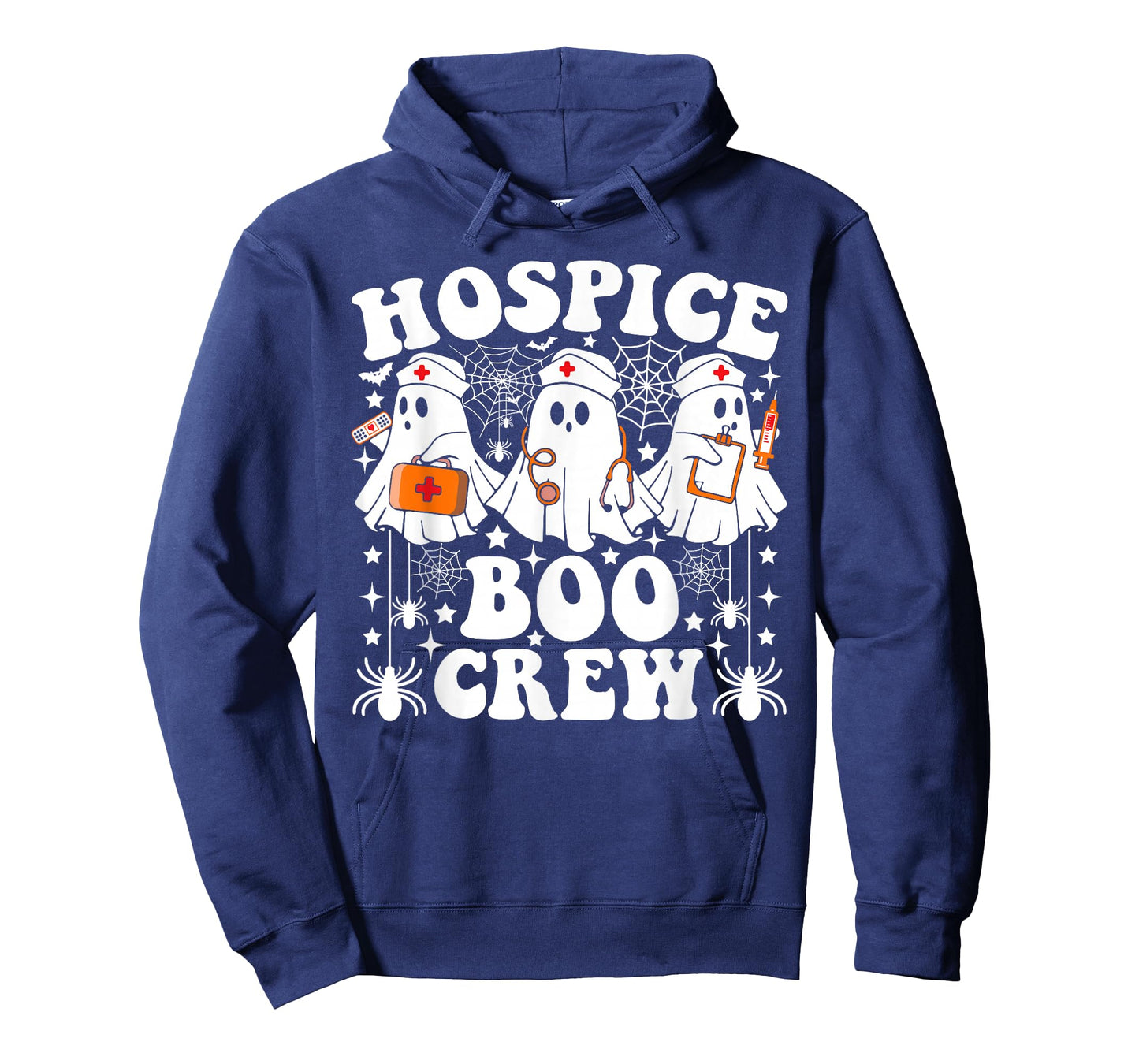Hospice Boo Crew Nurse Funny Ghost Halloween T-Shirt