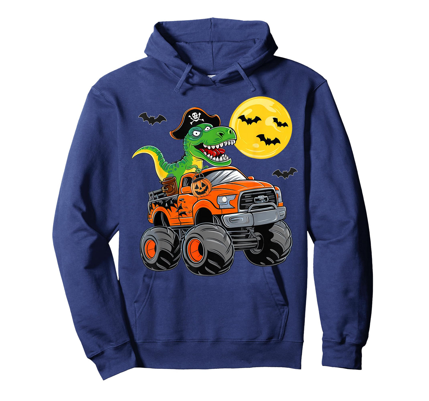 Boys Halloween Monster Truck T Rex Pirate Dinosaur Toddler T-Shirt