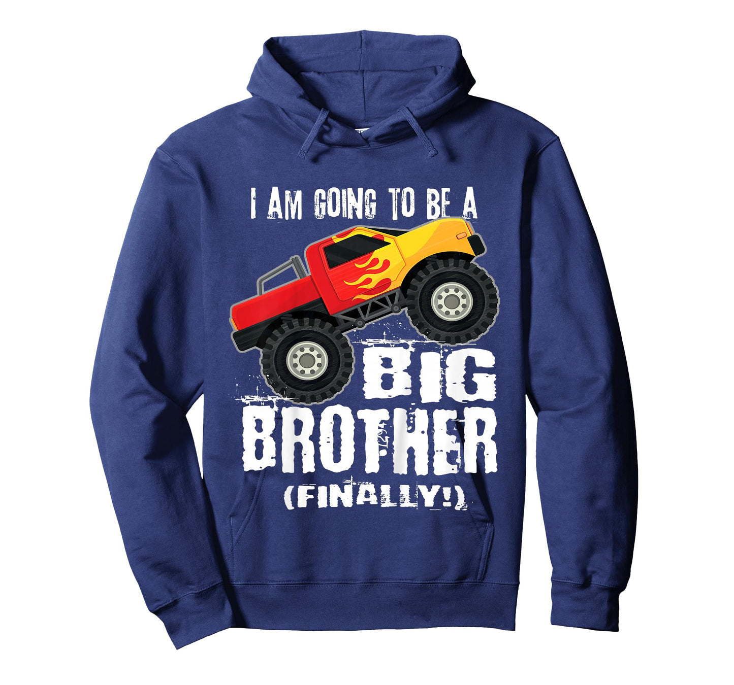 Kids I'm going to be a Big Brother (Finally!) Monster Truck Shirt T-Shirt