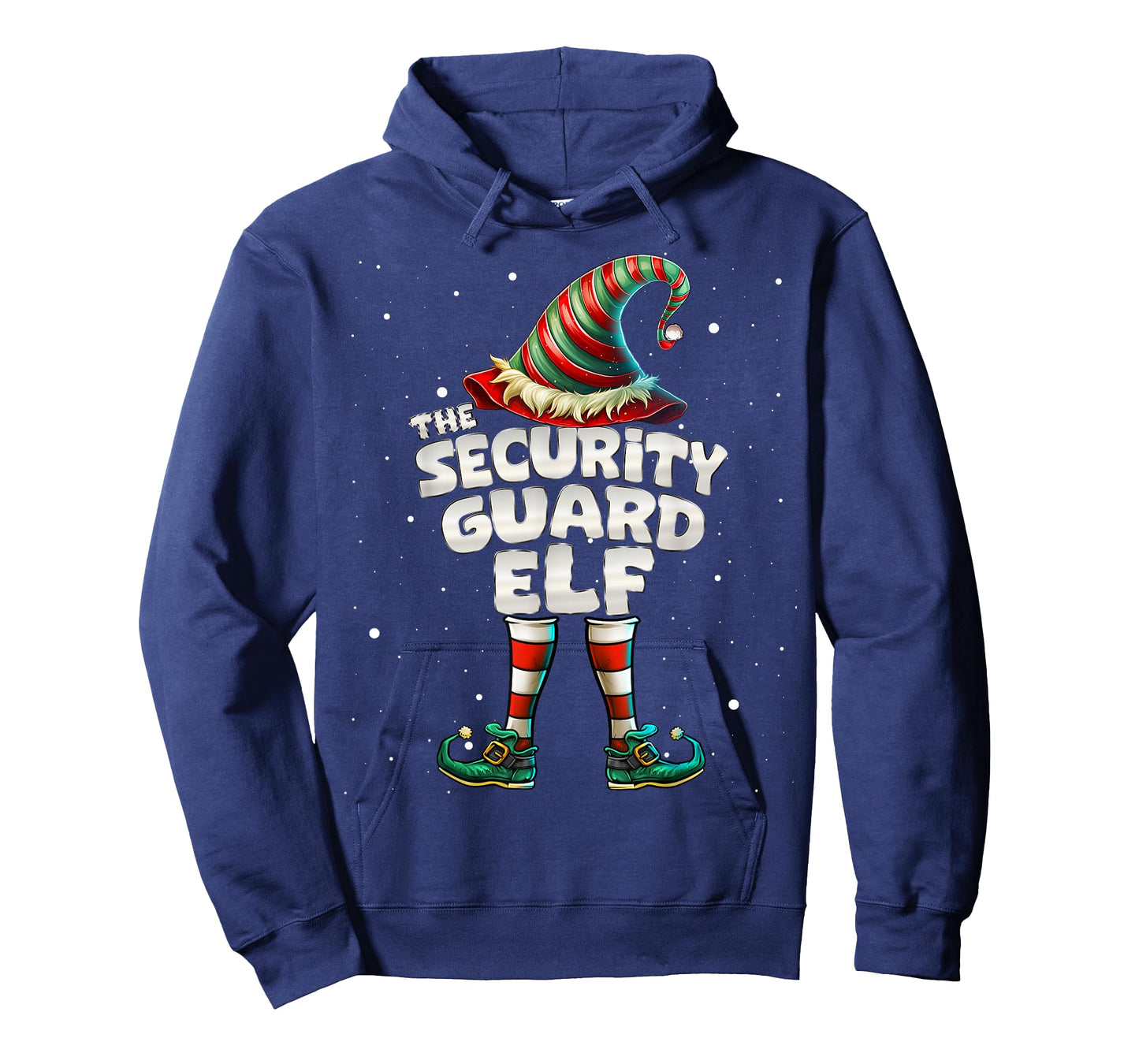 The Security Guard Elf Family Matching Group Christmas T-Shirt