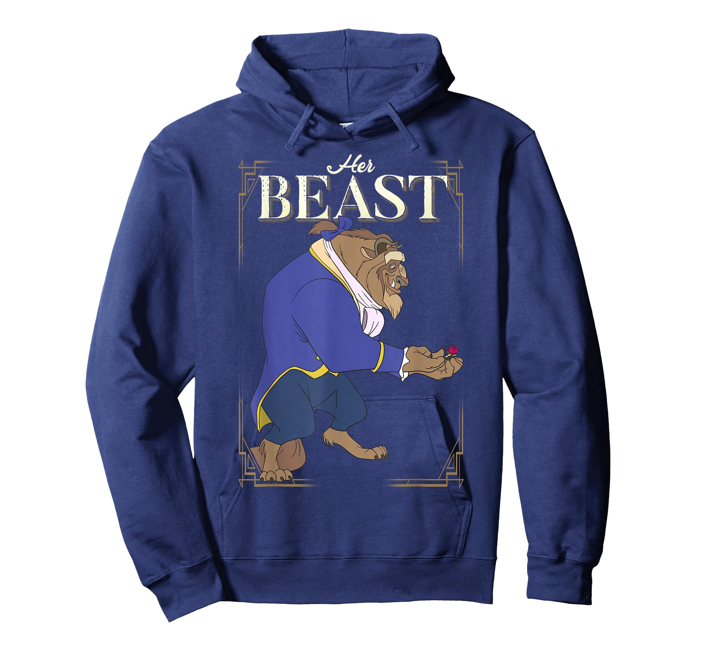 Disney Beauty and the Beast Her Beast Framed Portrait T-Shirt