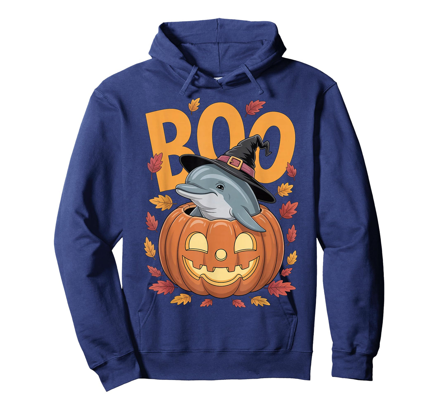 Dolphin Costume on Pumpkin Halloween Dolphin T-Shirt