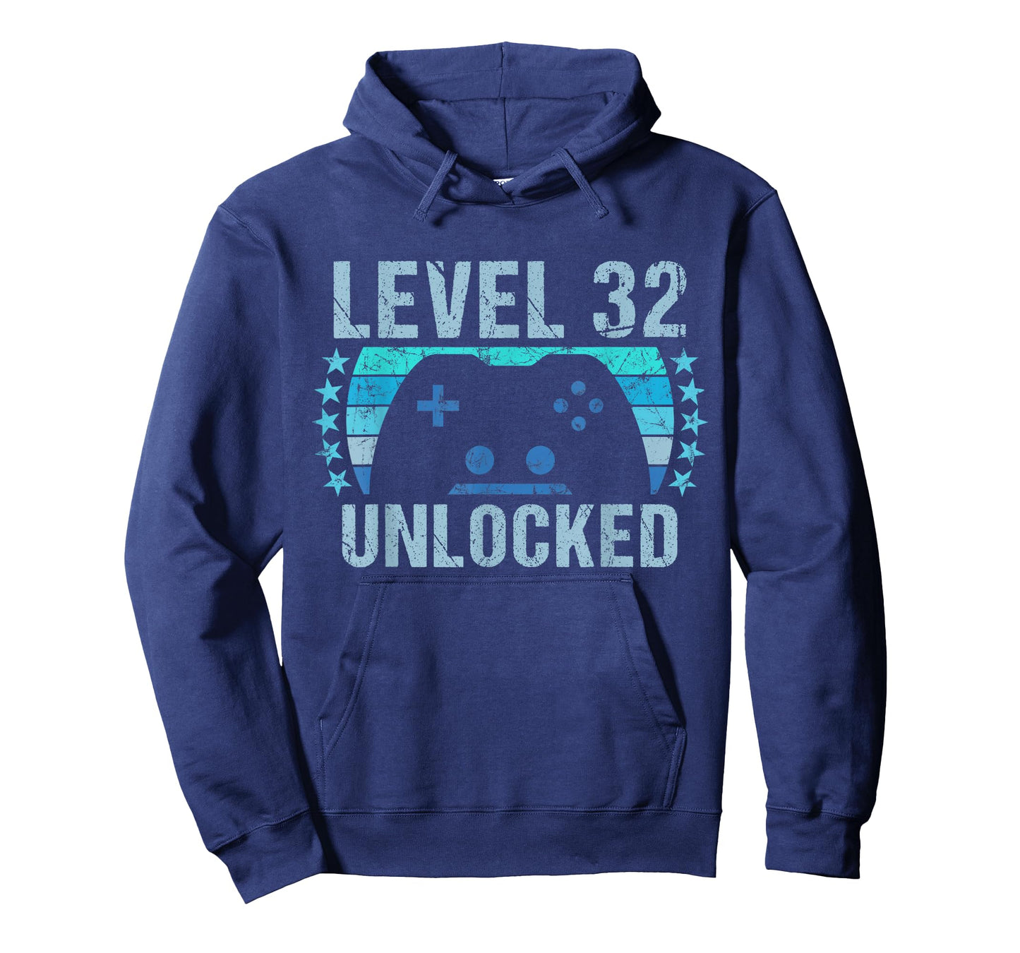 Gaming Vintage 32nd Birthday Gift 32 Year Old Boy Girl Gamer T-Shirt