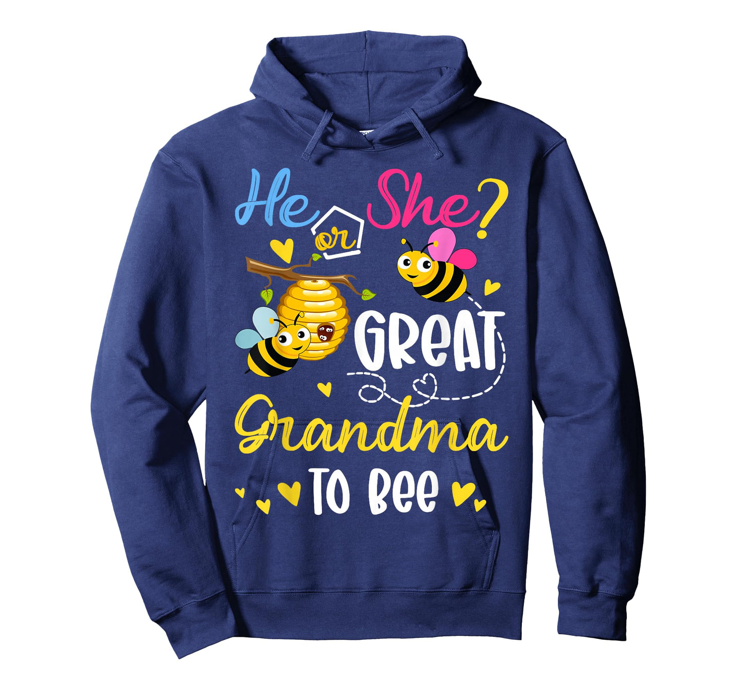 He Or She What Will It Bee Gender Reveal For Great Grandma T-Shirt
