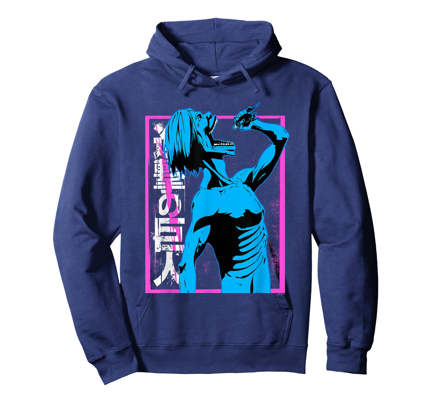 Attack on Titan Colorful Titan Eating Anime T-Shirt