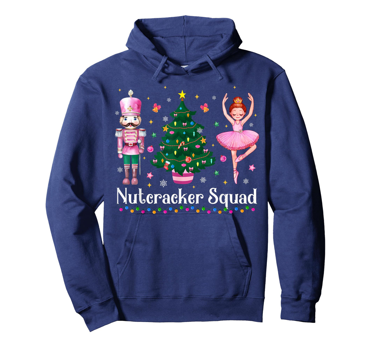 Christmas Nutcracker Squad Ballet Dance Women Kids Girls T-Shirt