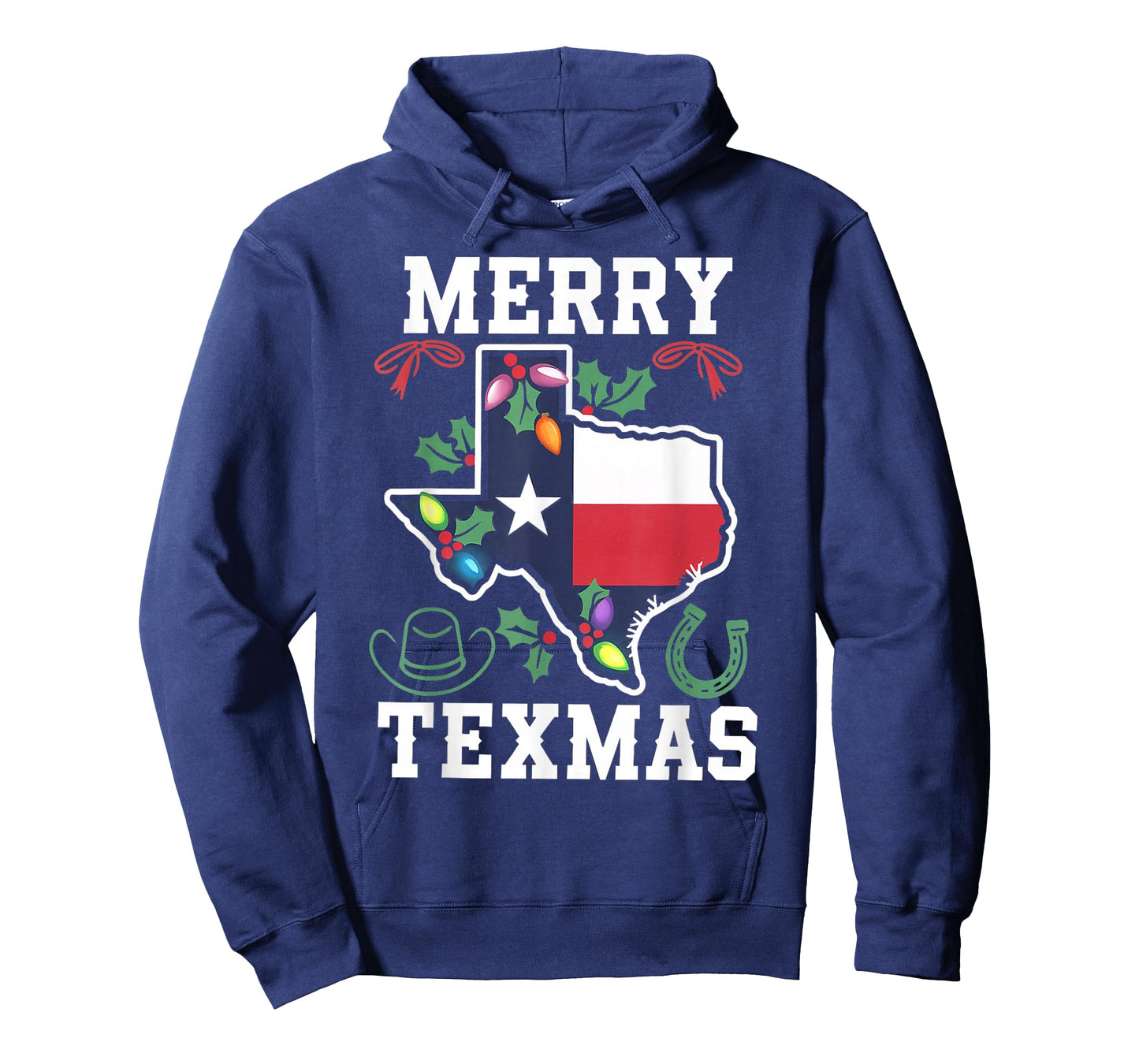 Funny Merry Texmas Texas State Family Christmas Xmas Pajama T-Shirt