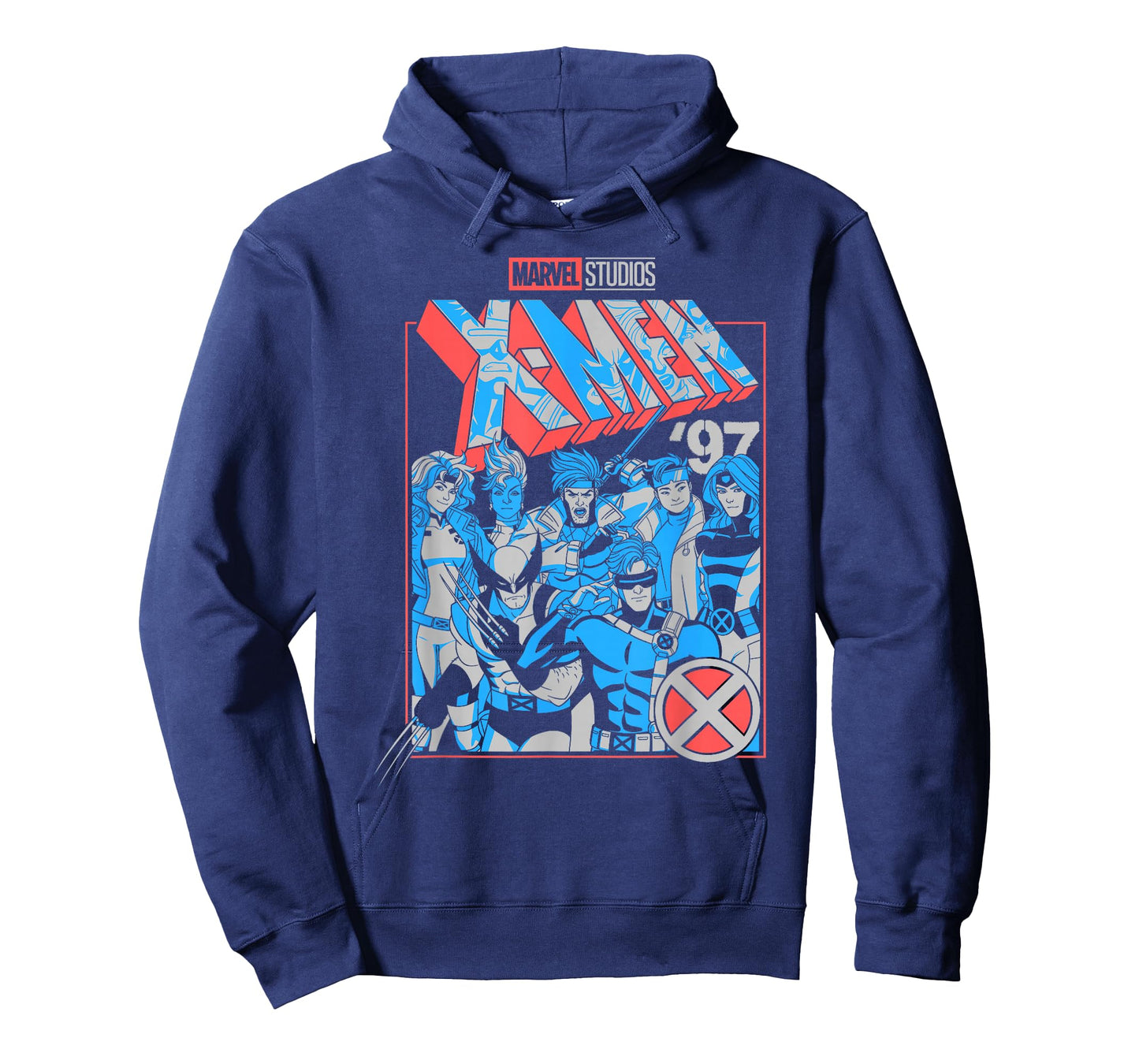 Marvel X-Men '97 Americana Colors Group Poster T-Shirt