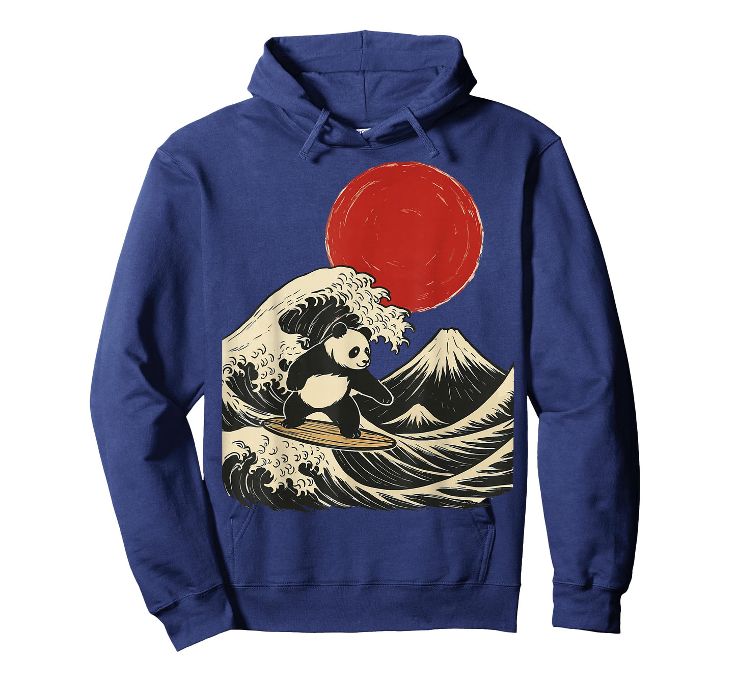 Panda Surfing Japanese T-Shirt