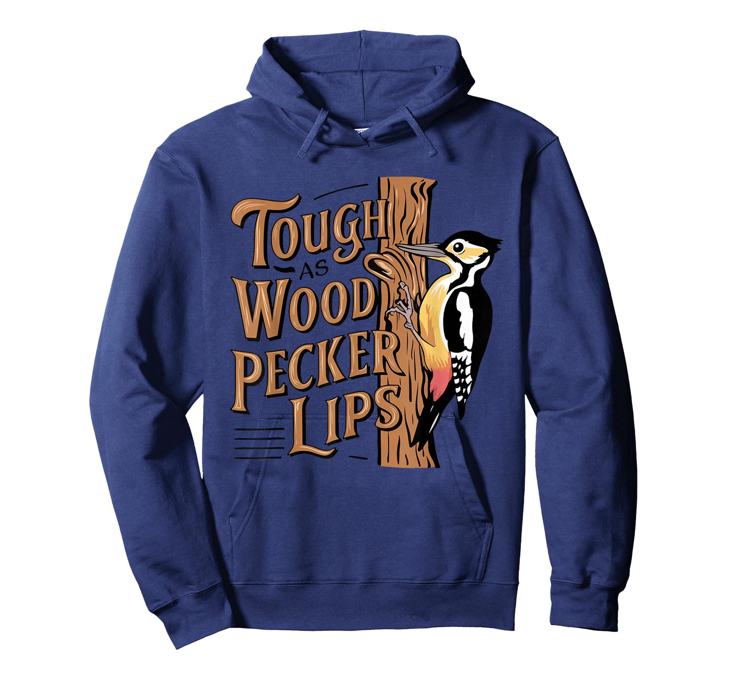 Tough-As Woodpecker Lips vintage Birdwatching Woodpecker T-Shirt