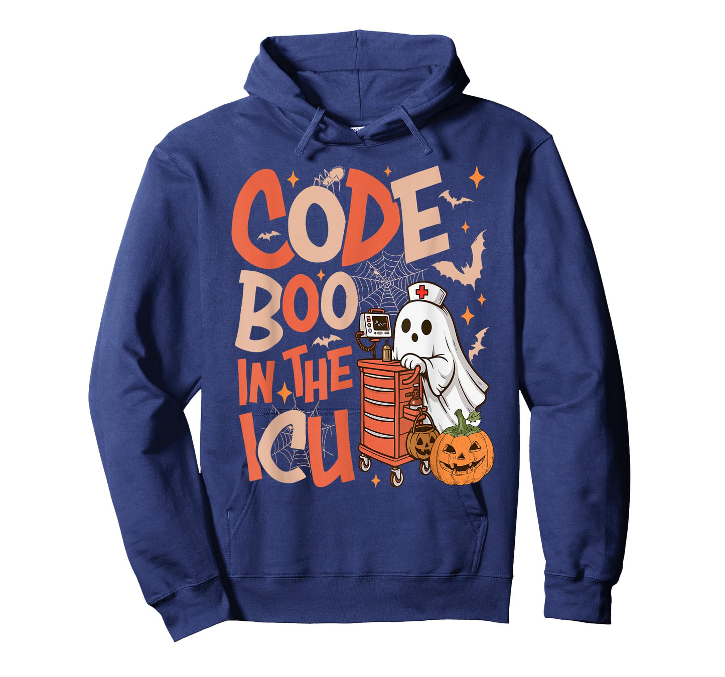 Ghost Code Boo in The ICU Nursing Nurse Halloween Costume T-Shirt