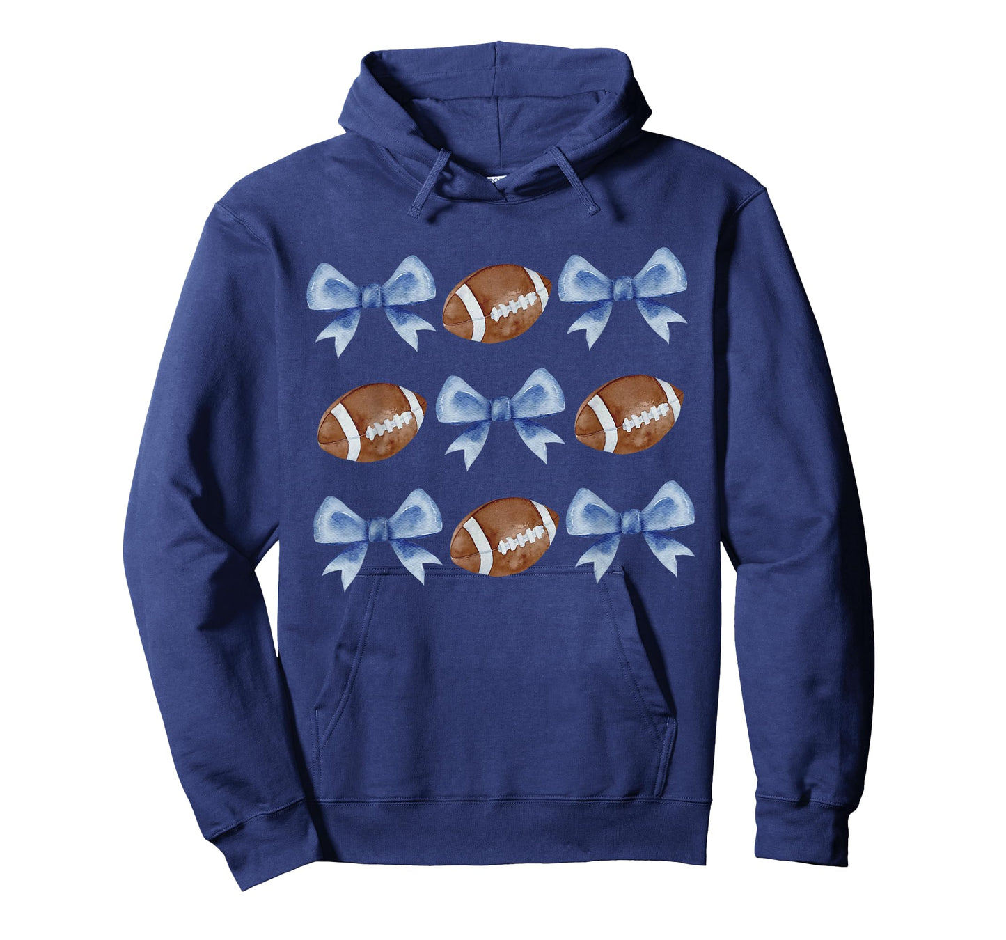 Coquette Football Bow Football Mom Game Day Women Girls Kids T-Shirt