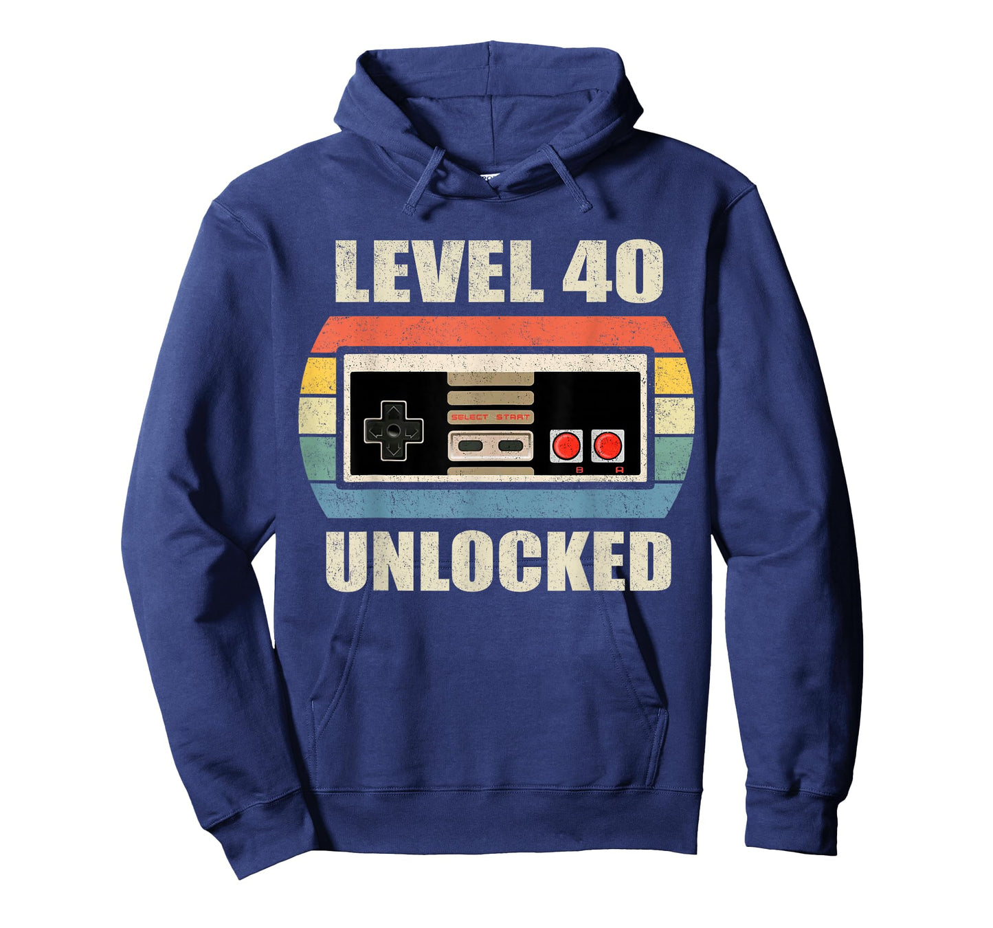 Unlocked Level 40 Birthday Men Women Video Game Controller T-Shirt