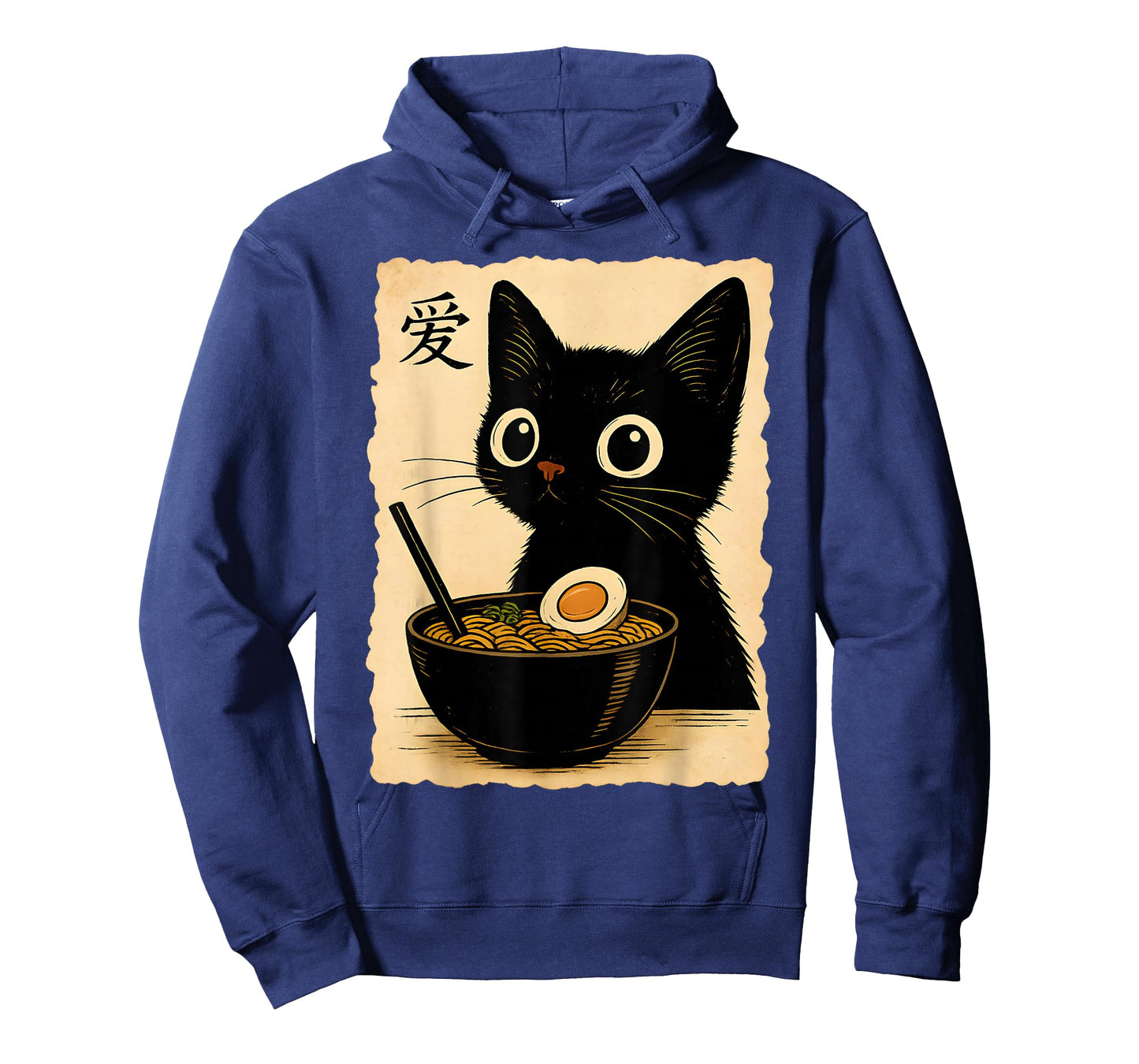 Cat Anime Cute Kawaii Cat Ramen Japanese Funny Graphic T-Shirt