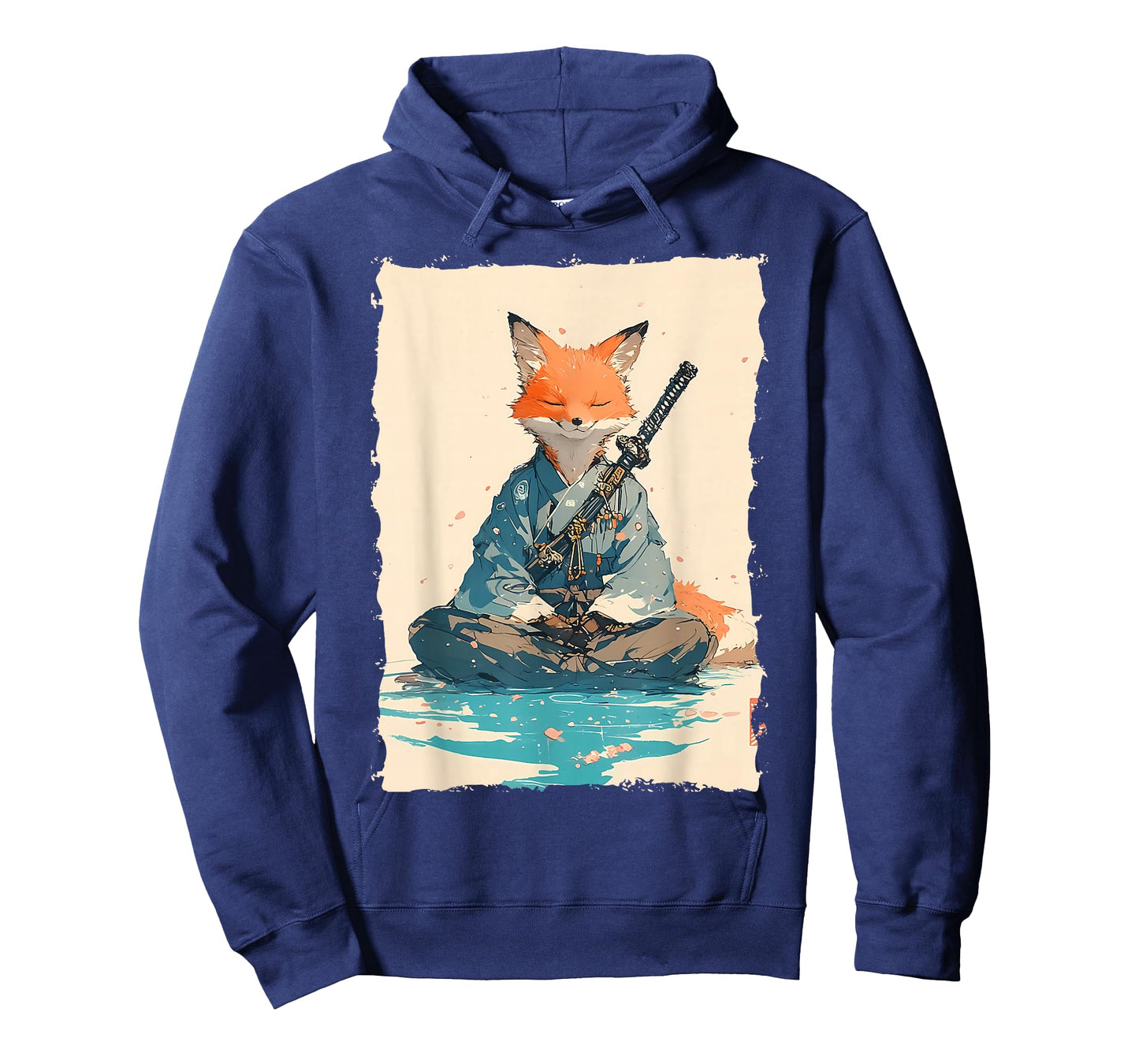 Kitsune Samurai Warrior Japan Myth Fox Spirit T-Shirt