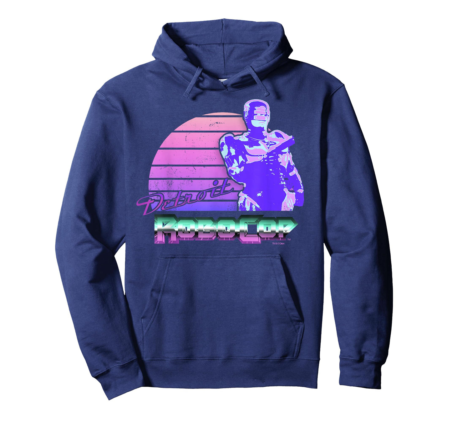 Robocop Detroit Retro-Style Portrait T-Shirt