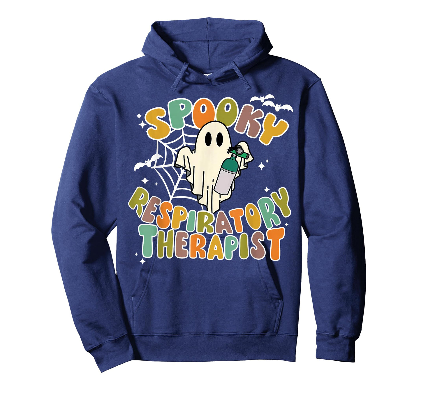 Spooky Respiratory Therapy RT Ghost Halloween CRT RRT Nurse T-Shirt