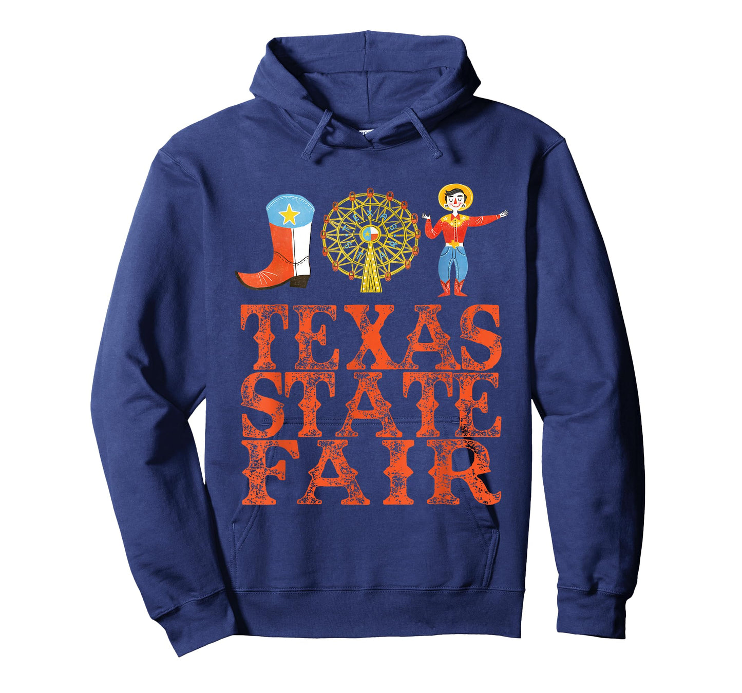 TEXAS FAIR, STATE FAIR COWBOY, FERRIS WHEEL, COUNTY FAIR T-Shirt