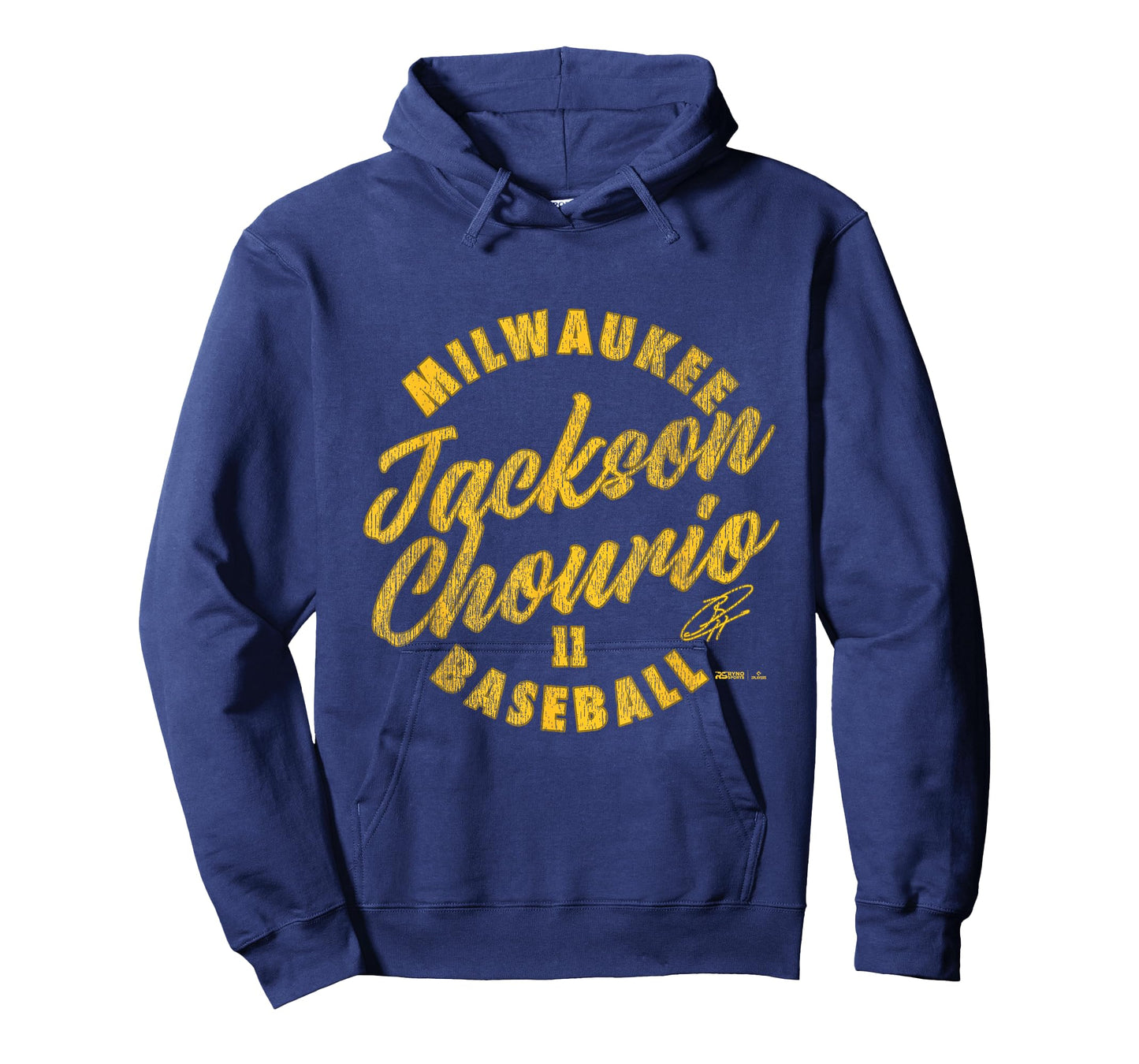 Jackson Chourio Milwaukee Baseball Vintage Curisve MLBPA T-Shirt
