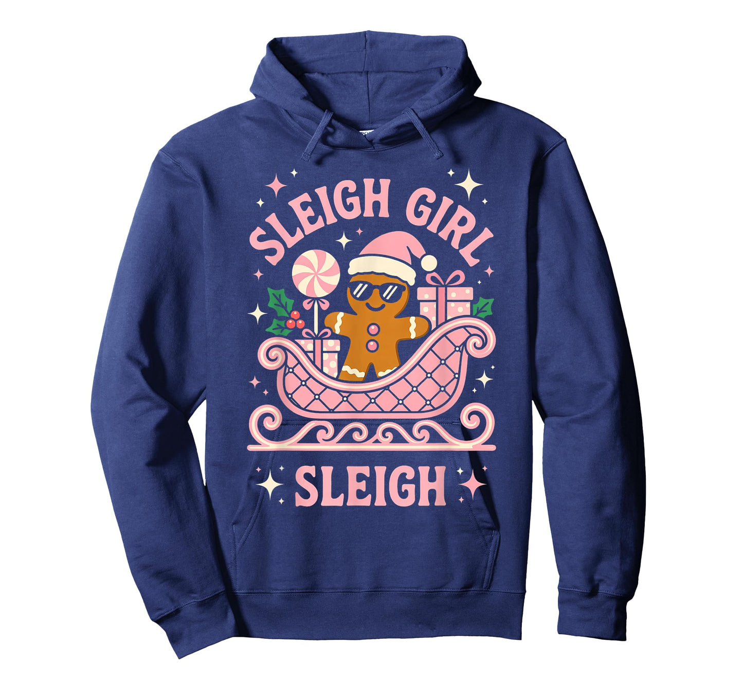 Sleigh Girl Cute Cookie Christmas T-Shirt