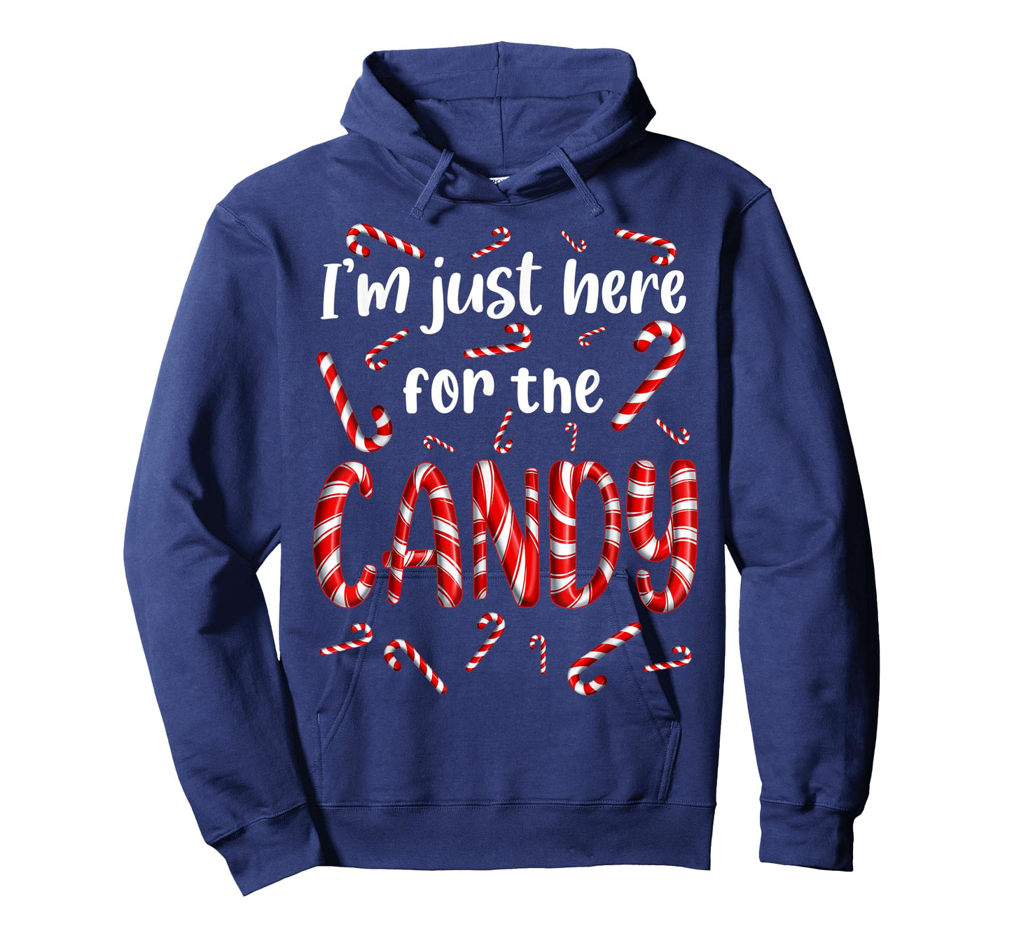 I'm just here for the Candy Cane Sweets Tester Gift T-Shirt