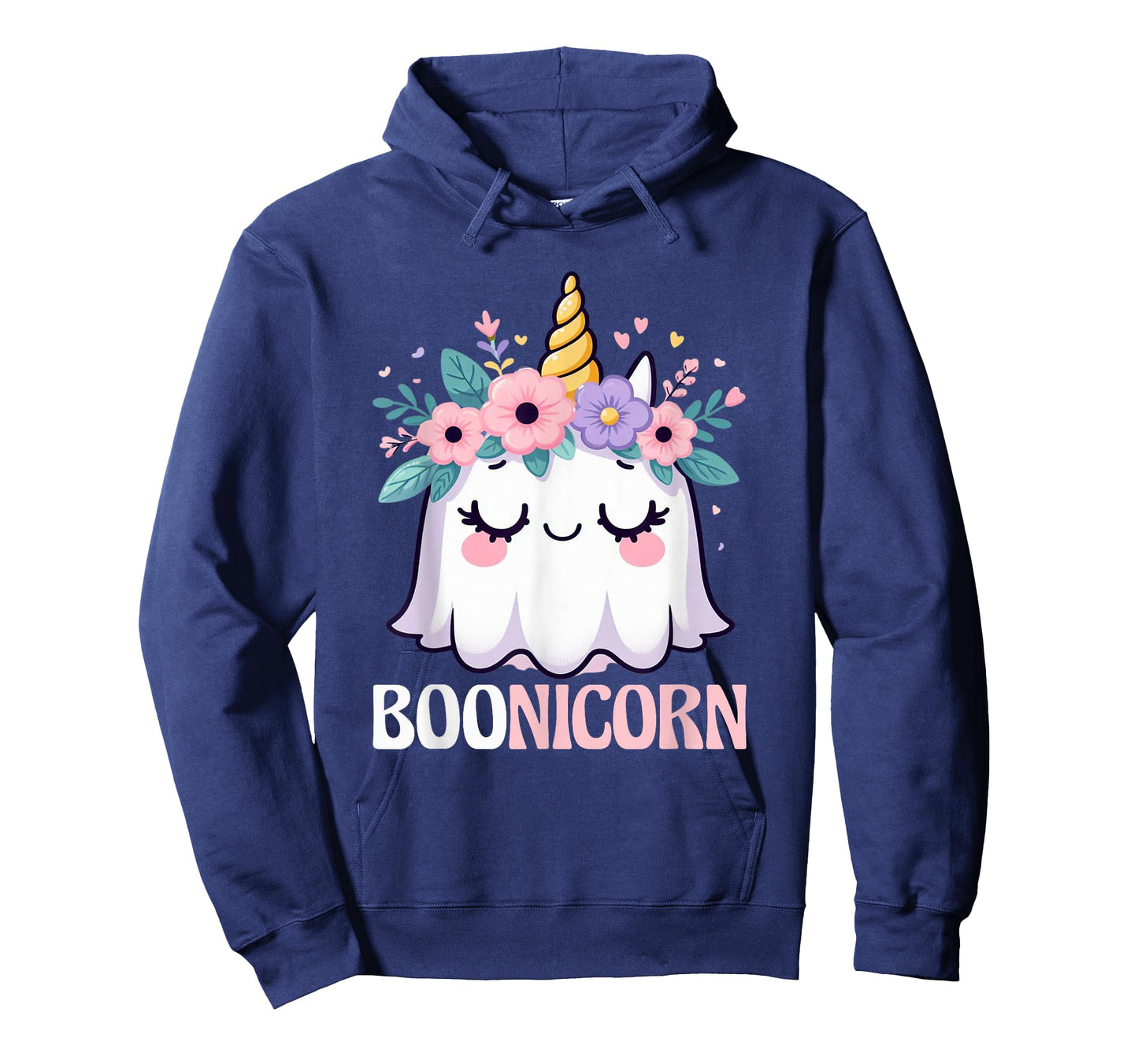 Boonicorn Unicorn Ghost, Unicorn Halloween for Girls T-Shirt