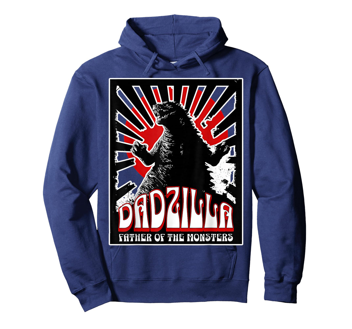 Vintage Dadzilla Father Of The Monsters Fathers Day T-Shirt