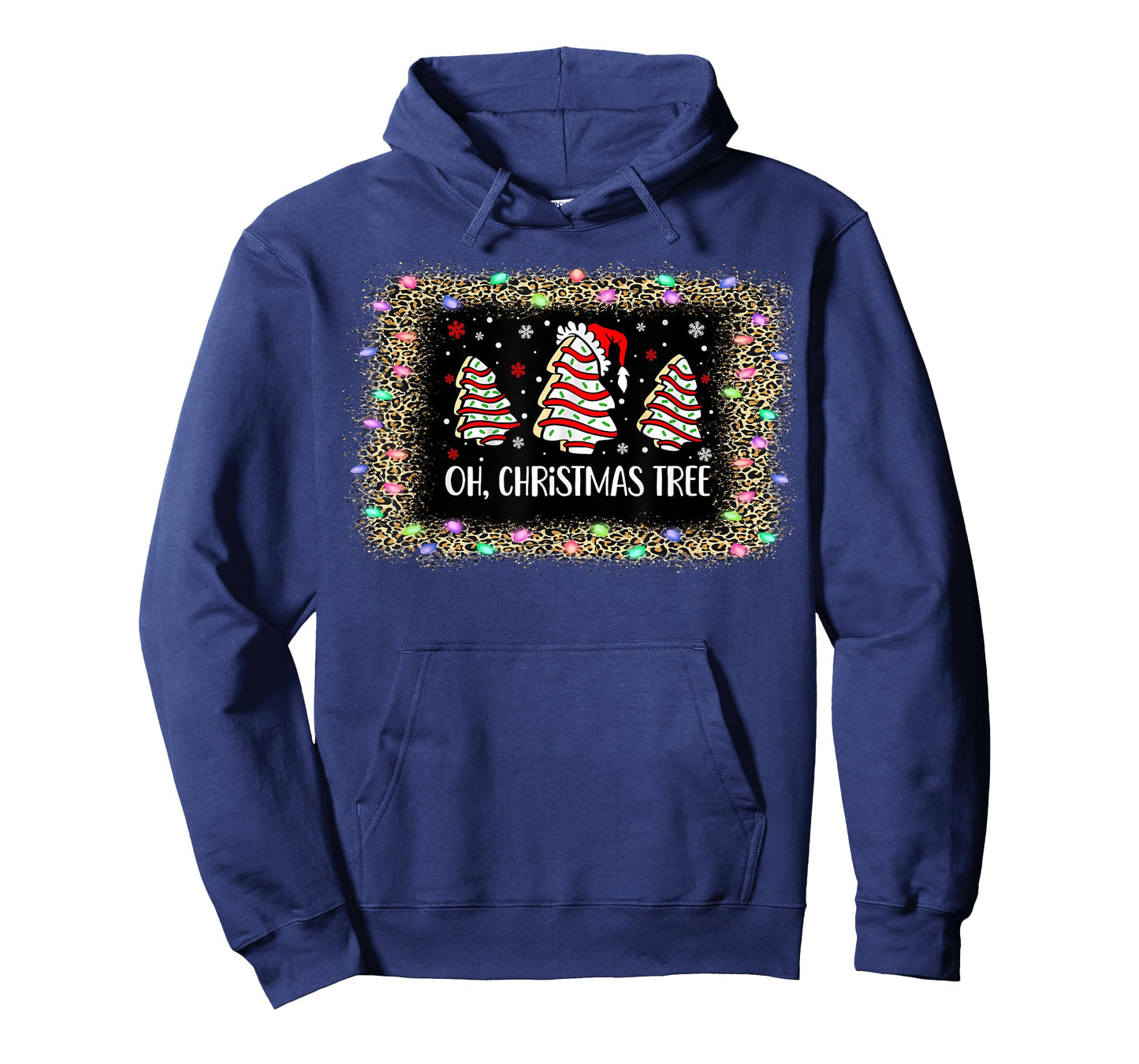 Groovy Oh Christmas Tree Cakes Debbie Becky Jen Cake Lovers T-Shirt