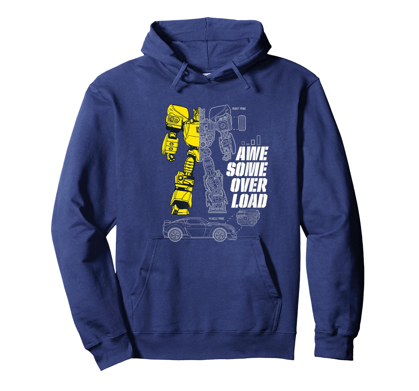 Transformers Bumblebee Awesome Overload Split T-Shirt