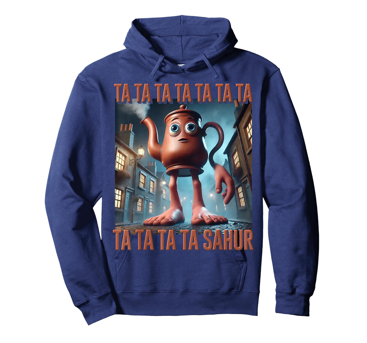 Ta Ta Ta Sahur Tea Pot AI Monster Italian Brainrot Kids Boys T-Shirt