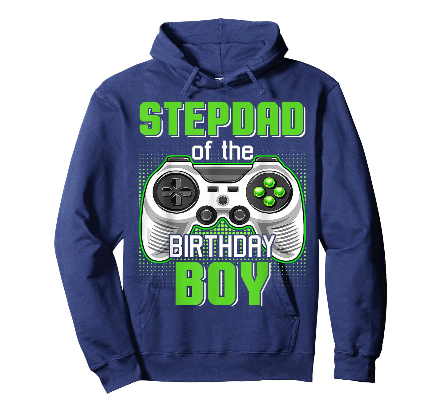 Stepdad Of The Birthday Boy Video Game B-Day Top Gamer Party T-Shirt
