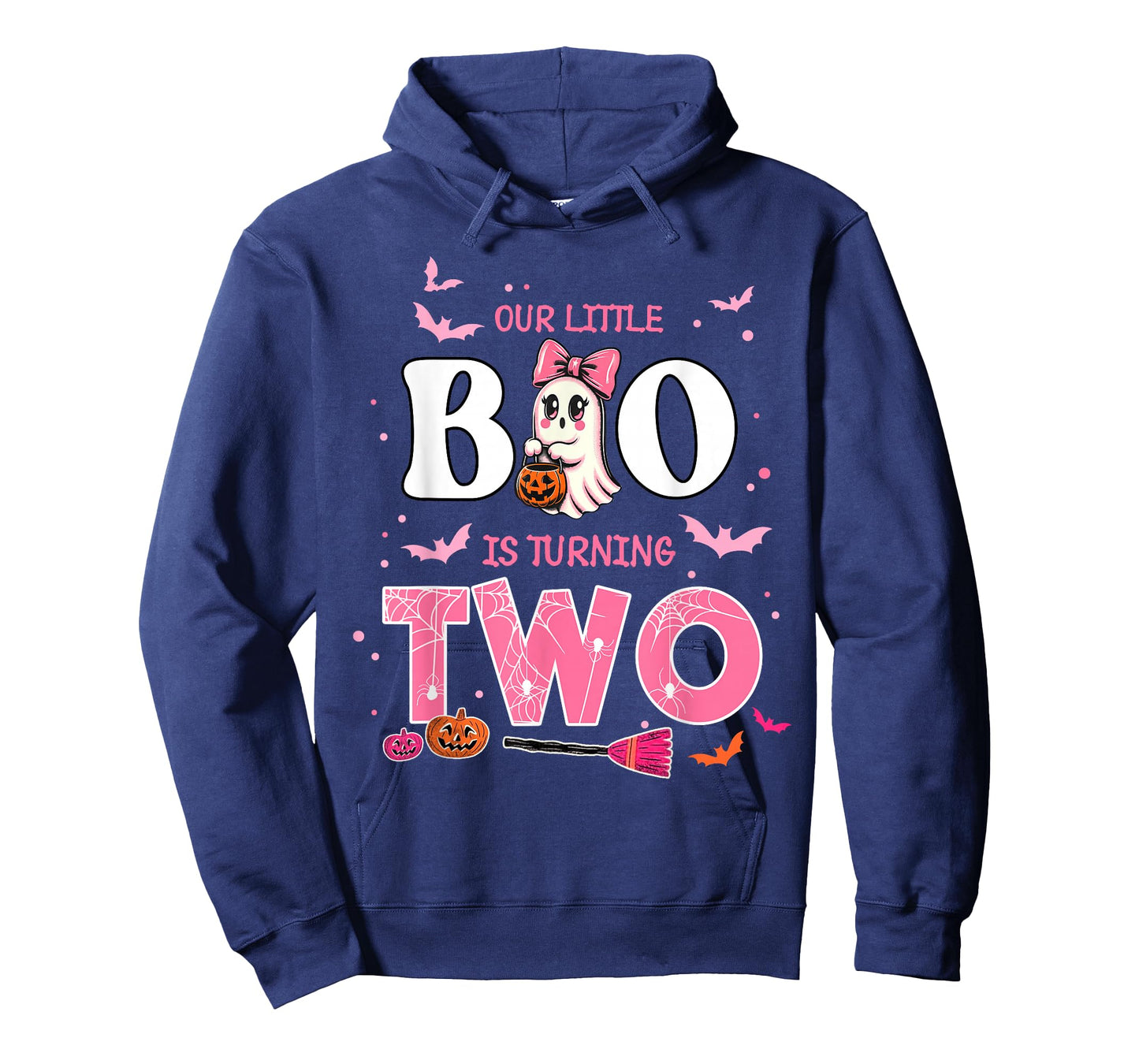 Our Little Boo is Turning Two 2nd Birthday Outfit Girl T-Shirt