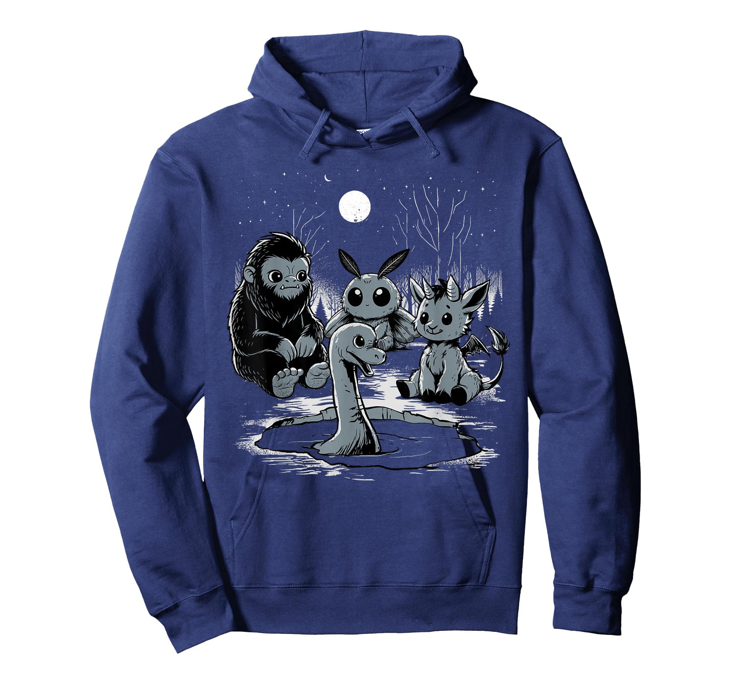 Cryptid Shirt Bigfoot Loch Ness Monster Mothman Jersey Devil T-Shirt