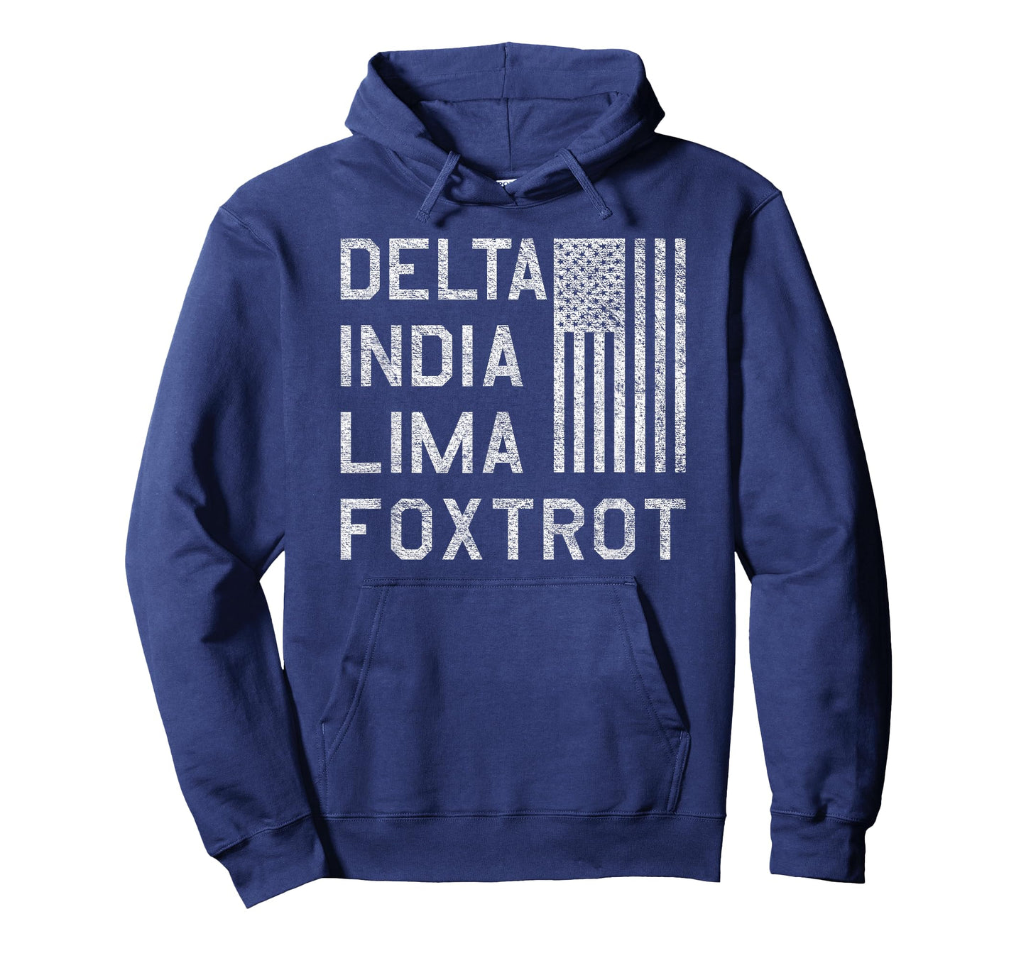 DILF Delta India Lima Foxtrot US Flag American Patriot T-Shirt