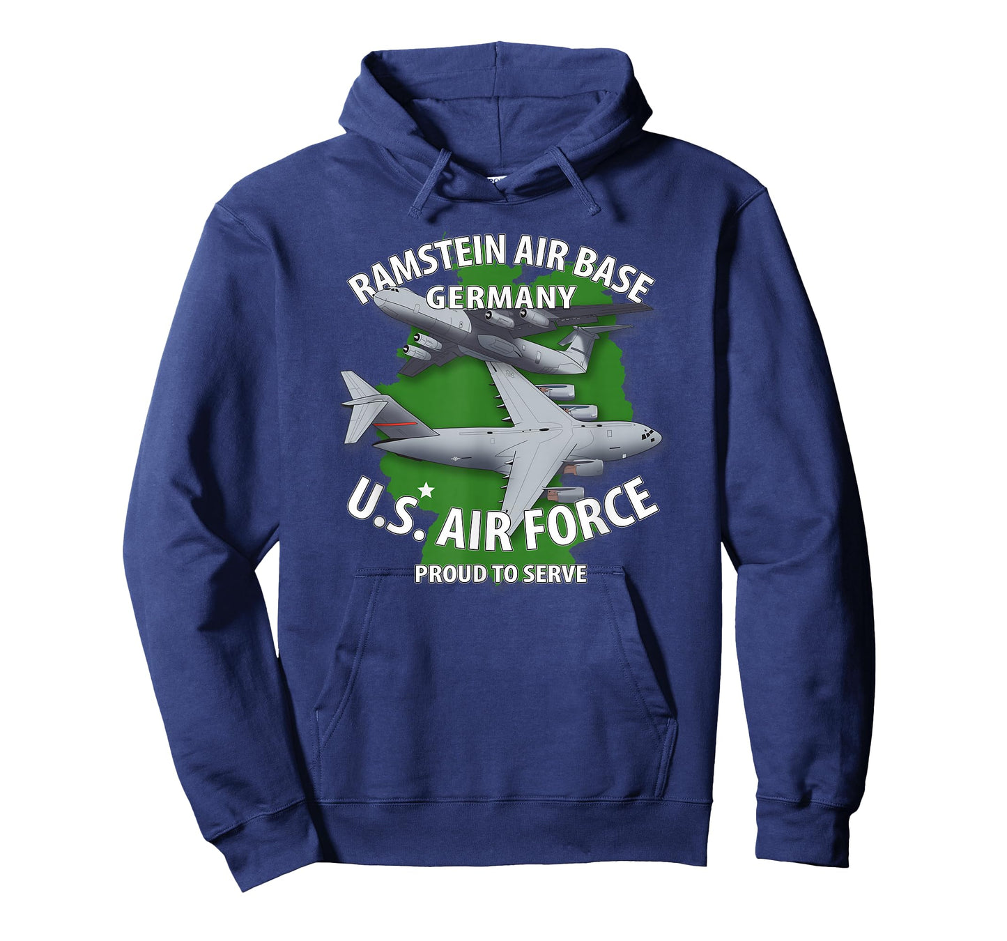 RAMSTEIN AIR BASE GERMANY - US AIR FORCE PROUD TO SERVE T-Shirt