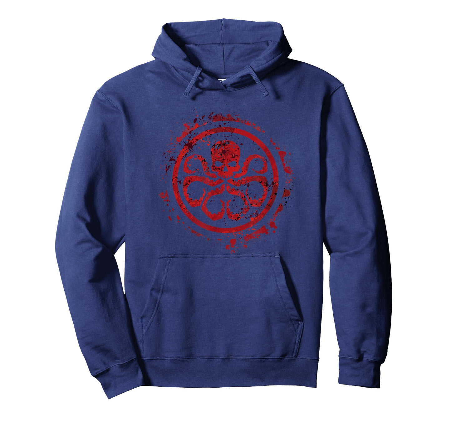 Marvel Hail Hydra Red Splatter Villain Logo T-Shirt