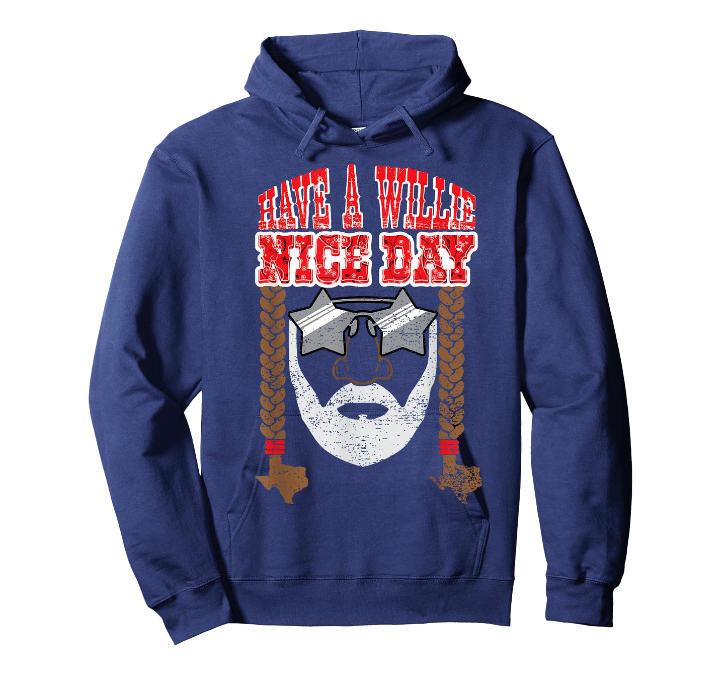 Retro Country Music Fan Texas Proud - Have a Willie Nice Day T-Shirt