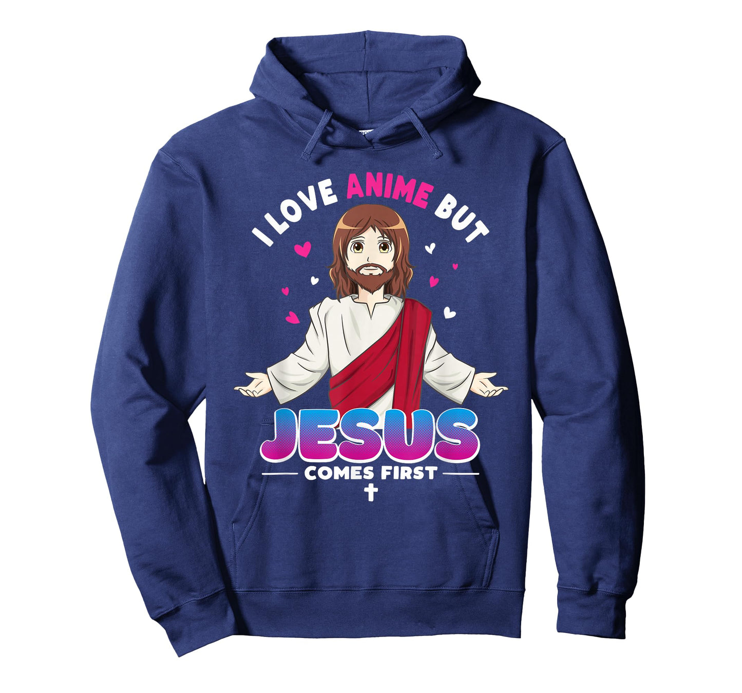 I Love Anime But Jesus Comes First Kawaii Japanese T-Shirt